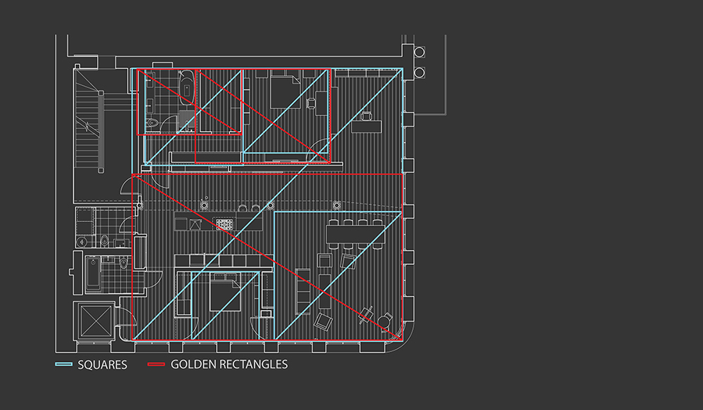 The Oz Loft. Conceptual Diagram.SoHo, NYC.