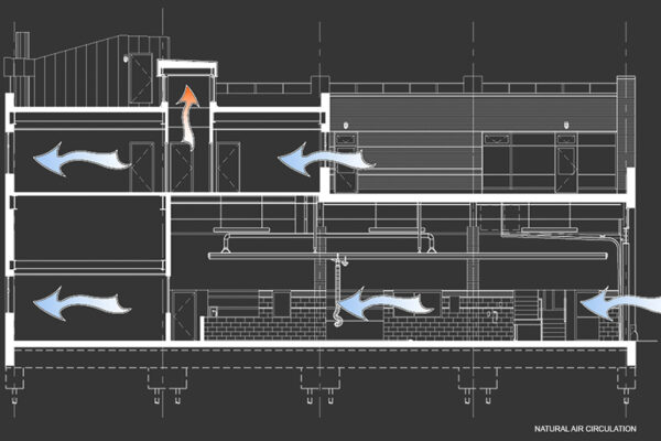 Rockaway Combined Fire and EMS Station. Far Rockaway, NY.