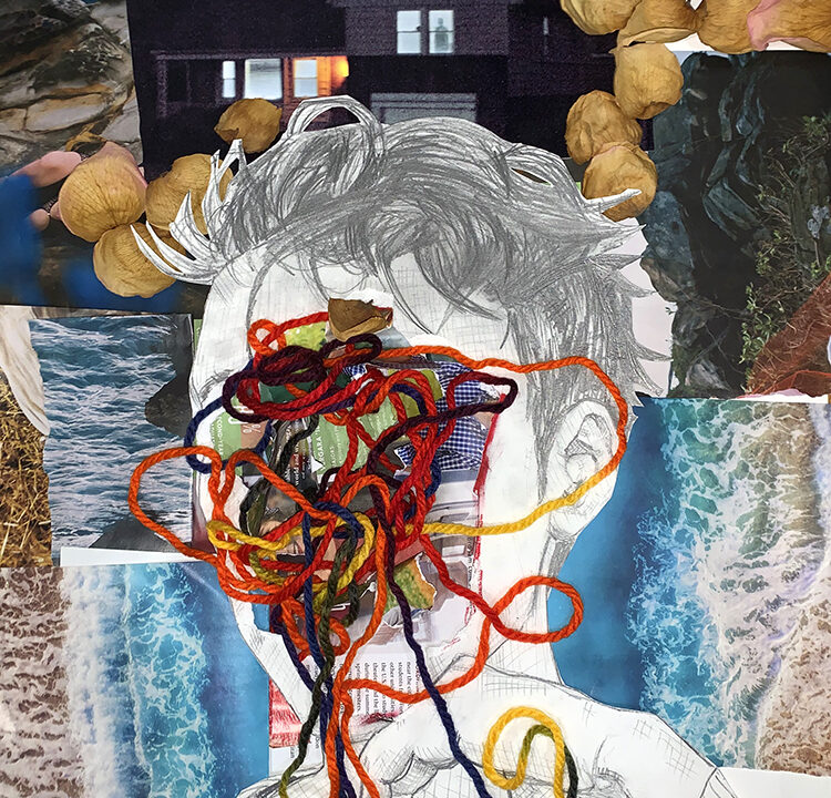 Nic Luna, Professor Carrie Rubinstein, Drawing II Spring 2021