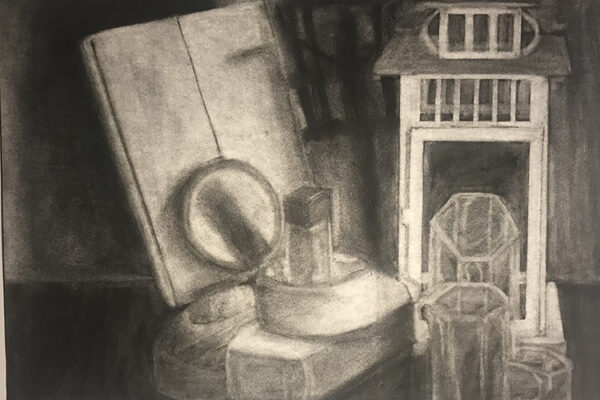 Kayla Anderson, Professor Carrie Rubinstein, Drawing I Fall 2020