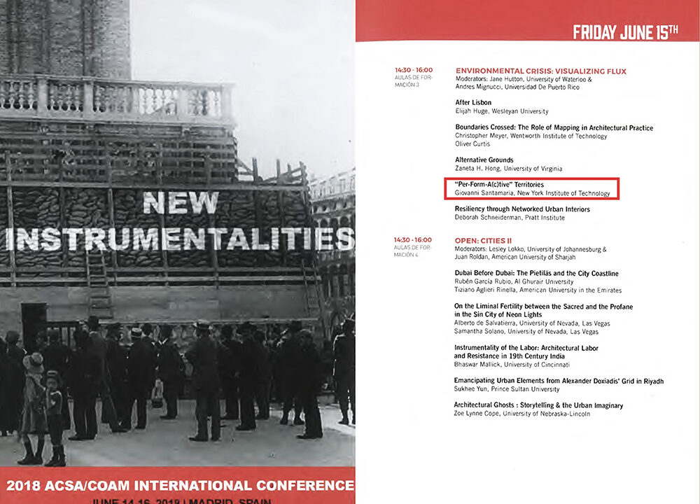 ACSA Madrid Brochure, 2018