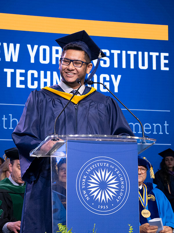 New York Tech's Ryan Ahmed