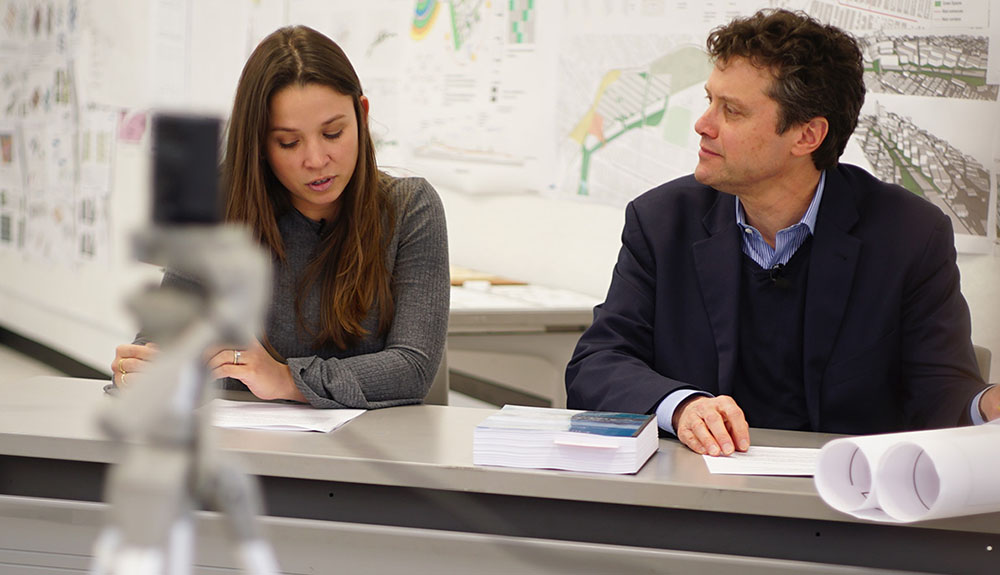 Facebook Live With Jeffrey Raven and grad student