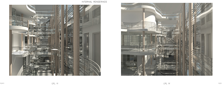 Internal building Rendering