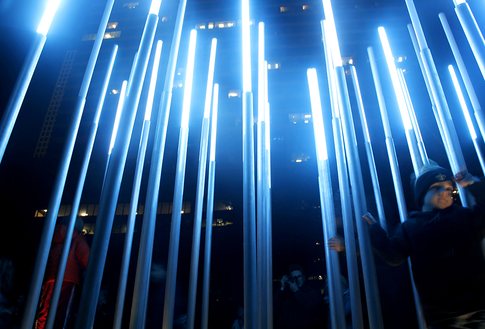 DATAField Prototype, LunaFete, New Orleans; supported by the New Orleans Arts Council (with Cordula Roser Gray).