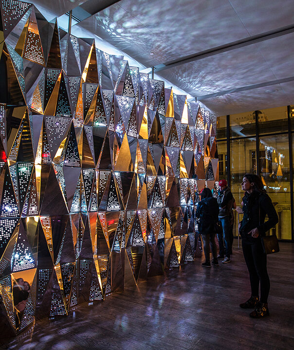 URBAN SYNCOPATION, Gardiner Museum, Toronto (Credits: Marcella Del Signore, Ila Berman, Mona El Khafif and Steven Beites; Photo: Chris Ponce).