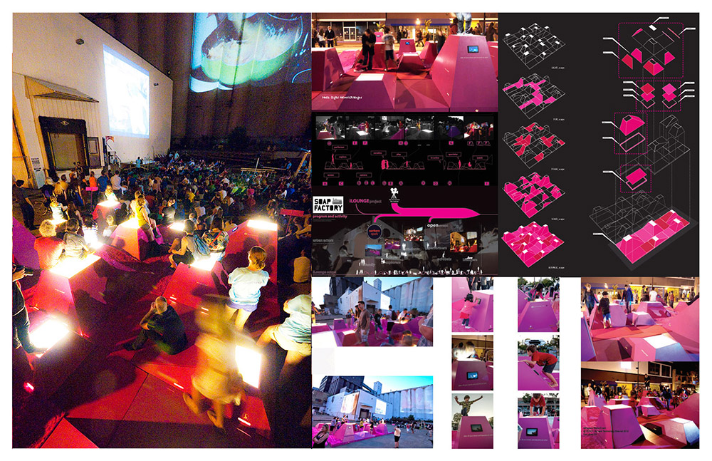 iLOUNGE, Arts and Technology Biennial, San Jose, CA + Northern Spark, Minneapolis, MN  (with Mona El Khafif).