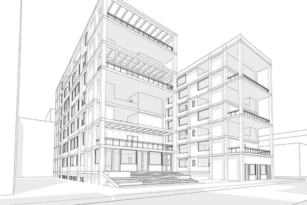 3D Building Architecture layout