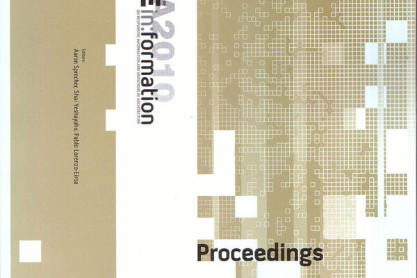 ACADIA 2010 Conference Proceedings Life In Formation edited by Aaron Sprecher, Shai Yeshayahu, Pablo Lorenzo-Eiroa, ACADIA New York, 2010.