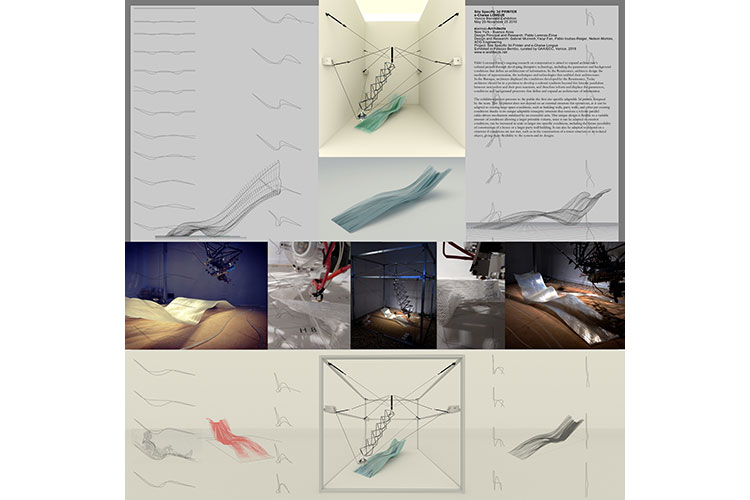 Site-Specific 3d Printer and e-Chaise Longue”