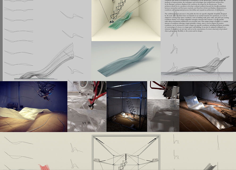 Site-Specific 3d Printer and e-Chaise Longue”