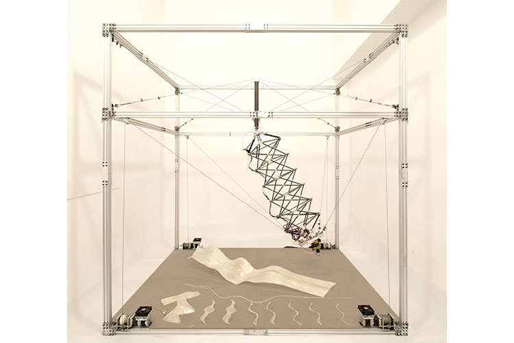 Site-Specific 3d Printer and e-Chaise Longue”