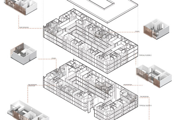 Architectural Building Layout