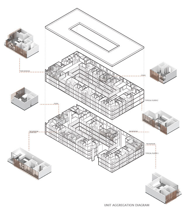 Architectural Building Layout