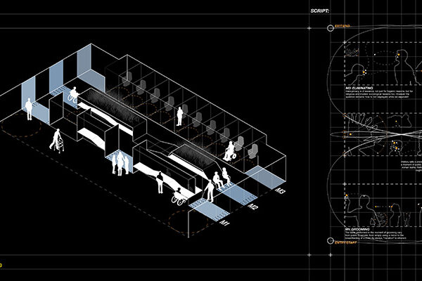 B.Arch Thesis Project, Jimi Adeseun (student), Sergio Elizondo (Faculty); ARCH 502 Design Thesis, B. Arch Program, Spring 2020