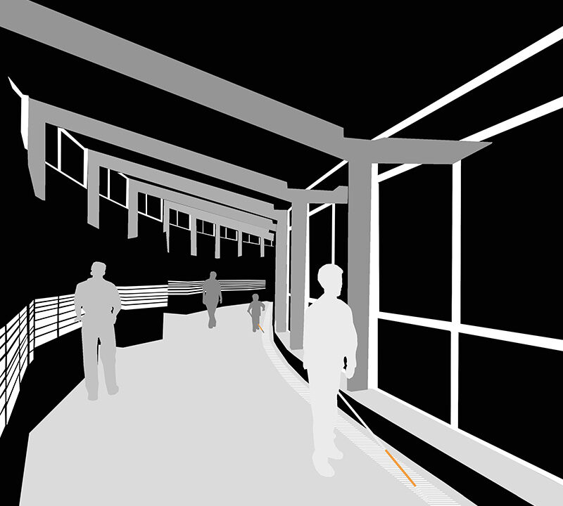 B.Arch Thesis Project, Jimi Adeseun (student), Sergio Elizondo (Faculty); ARCH 502 Design Thesis, B. Arch Program, Spring 2020