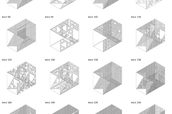 B.Arch 501-502, Informed Interscalar Fluidity, Thesis Studio, Associate Professor Pablo Lorenzo-Eiroa, F2019 and S2020. The thesis studio worked on a full-scale synthetic interactive immersive architecture installation for the
