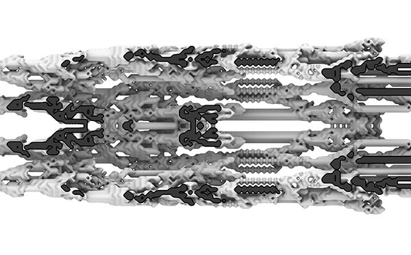 B.Arch 501-502, Informed Interscalar Fluidity, Thesis Studio, Associate Professor Pablo Lorenzo-Eiroa, F2019 and S2020. The thesis studio worked on a full-scale synthetic interactive immersive architecture installation for the...