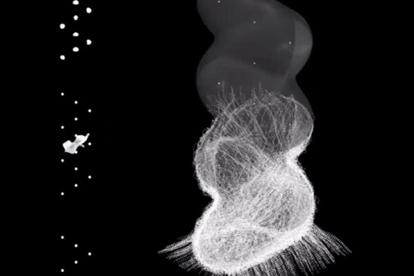 B.Arch 501-502, Informed Interscalar Fluidity, Thesis Studio, Associate Professor Pablo Lorenzo-Eiroa, F2019 and S2020. The thesis studio worked on a full-scale synthetic interactive immersive architecture installation for the