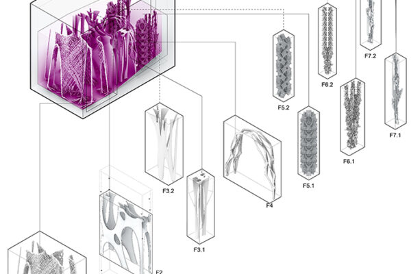 B.Arch 501-502, Informed Interscalar Fluidity, Thesis Studio, Associate Professor Pablo Lorenzo-Eiroa, F2019 and S2020. The thesis studio worked on a full-scale synthetic interactive immersive architecture installation for the...