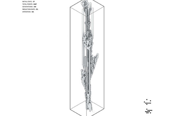 B.Arch 501-502, Informed Interscalar Fluidity, Thesis Studio, Associate Professor Pablo Lorenzo-Eiroa, F2019 and S2020. The thesis studio worked on a full-scale synthetic interactive immersive architecture installation for the...