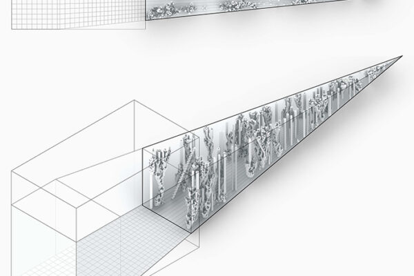 B.Arch 501-502, Informed Interscalar Fluidity, Thesis Studio, Associate Professor Pablo Lorenzo-Eiroa, F2019 and S2020. The thesis studio worked on a full-scale synthetic interactive immersive architecture installation for the...