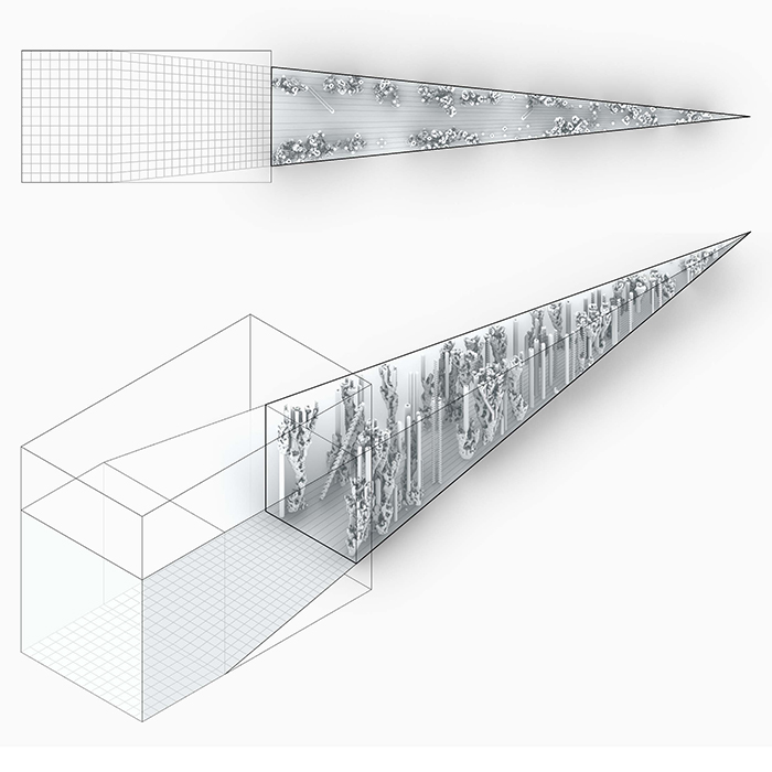 B.Arch 501-502, Informed Interscalar Fluidity, Thesis Studio, Associate Professor Pablo Lorenzo-Eiroa, F2019 and S2020. The thesis studio worked on a full-scale synthetic interactive immersive architecture installation for the...