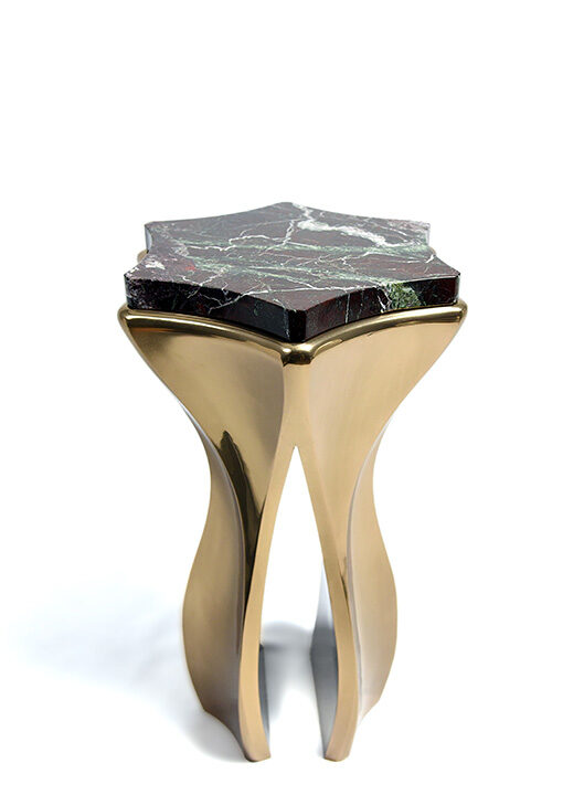 Isomorphic Star Table Collaboration with Michael Sean Stollworthy Front Top, Dustin White