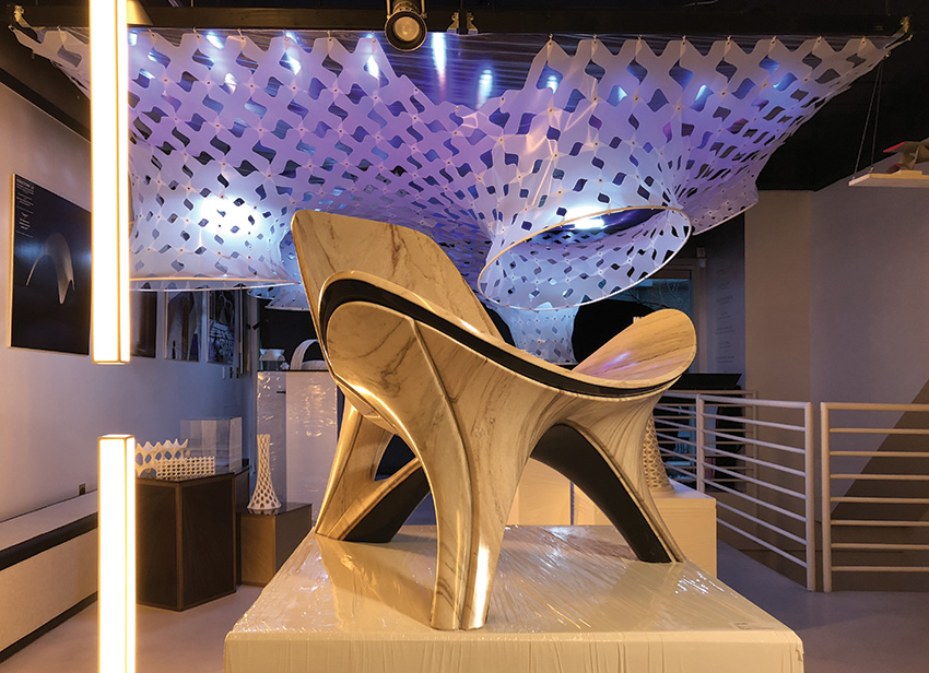 Stereoma Stereotomy Exhibition, Day Shot, Dustin White