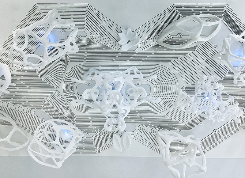 Automation in Design Ehibition, Kerf Models, Dustin White