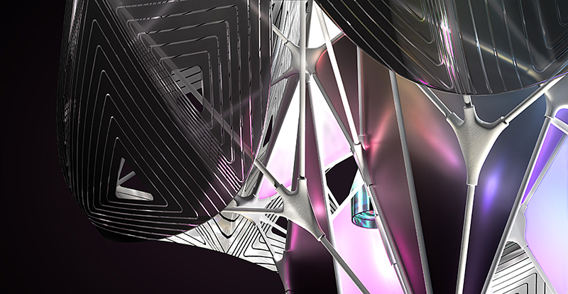 Automation in Design Ehibition, Kerf Models, Dustin White