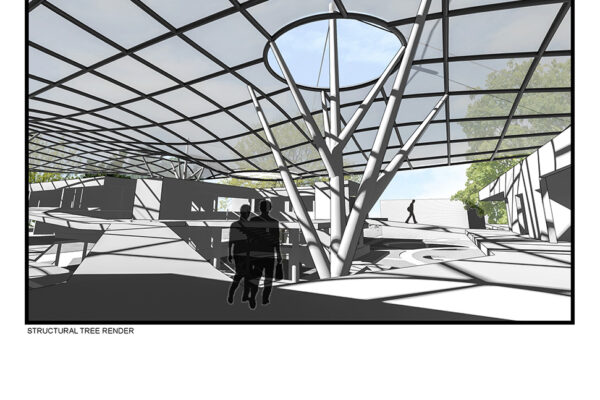 B.Arch Thesis Project, Alexander M. Caba (student), Robert Cody (Faculty); ARCH 502 Design Thesis, B. Arch Program in collaboration with School of Health Professions, Spring 2018