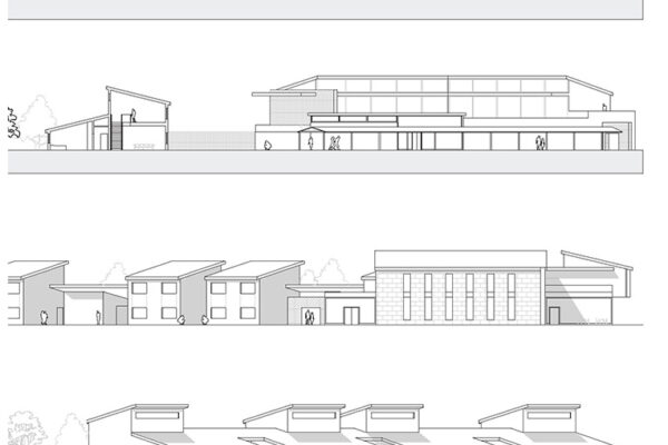 B.Arch Thesis Project, Amanda Seidel (student), Robert Cody (Faculty); ARCH 502 Design Thesis, B. Arch Program in collaboration with School of Health Professions, Spring 2018