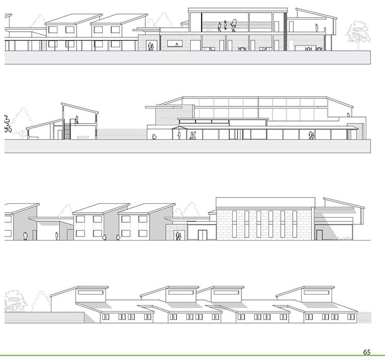B.Arch Thesis Project, Amanda Seidel (student), Robert Cody (Faculty); ARCH 502 Design Thesis, B. Arch Program in collaboration with School of Health Professions, Spring 2018