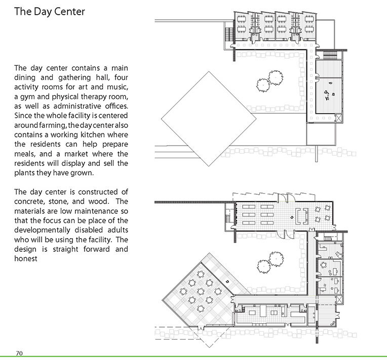 B.Arch Thesis Project, Amanda Seidel (student), Robert Cody (Faculty); ARCH 502 Design Thesis, B. Arch Program in collaboration with School of Health Professions, Spring 2018