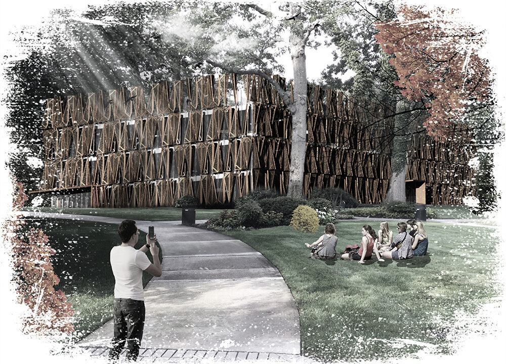 B.Arch Thesis Project: Arcadiusz Chrobac, Luis Bruni, Santiago Molina (students), Giuseppe Fallacara (Faculty); ARCH 502 Design Thesis, B. Arch Program in collaboration with School of Health Professions, Spring 2018