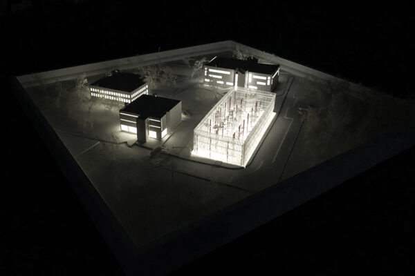 B.Arch Thesis Project: Arcadiusz Chrobac, Luis Bruni, Santiago Molina (students), Giuseppe Fallacara (Faculty); ARCH 502 Design Thesis, B. Arch Program in collaboration with School of Health Professions, Spring 2018