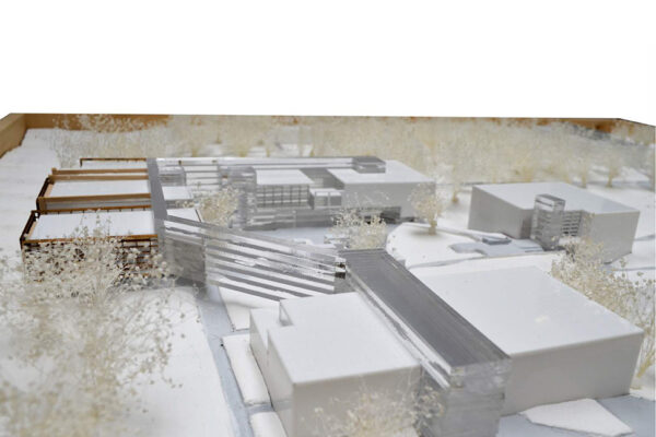 B.Arch Thesis Project, Hannah Mapoy (student), Robert Cody (Faculty); ARCH 502 Design Thesis, B. Arch Program in collaboration with School of Health Professions, Spring 2018