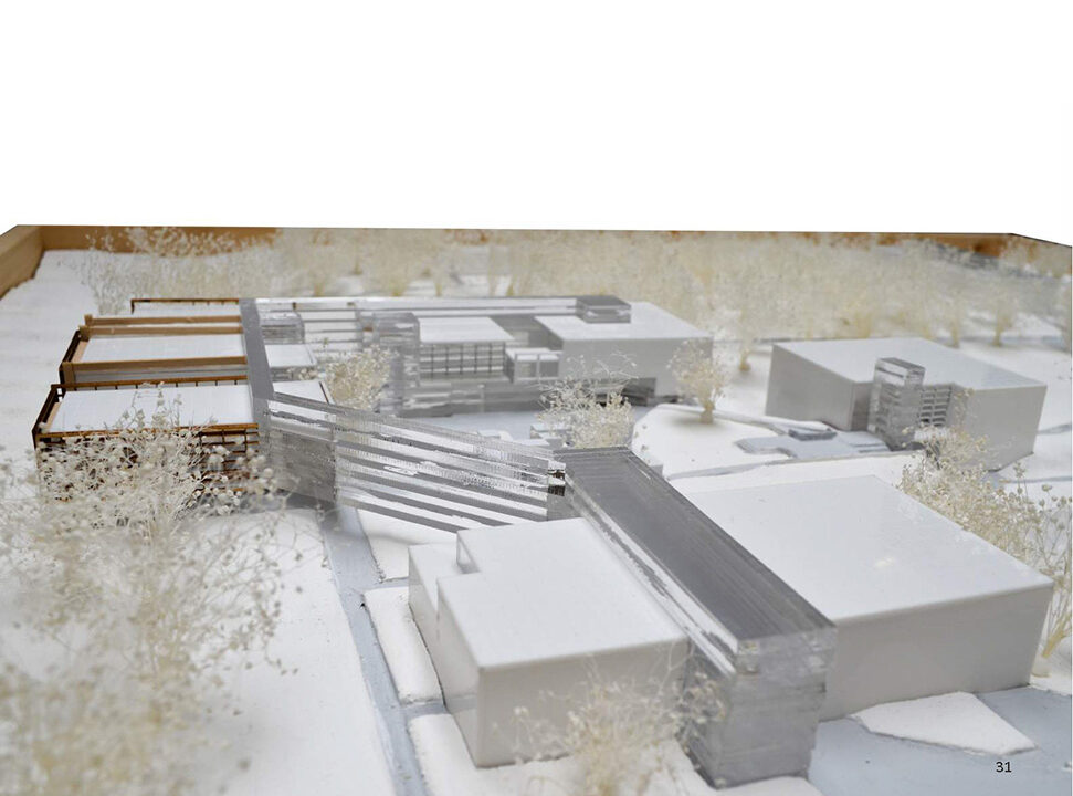 B.Arch Thesis Project, Hannah Mapoy (student), Robert Cody (Faculty); ARCH 502 Design Thesis, B. Arch Program in collaboration with School of Health Professions, Spring 2018