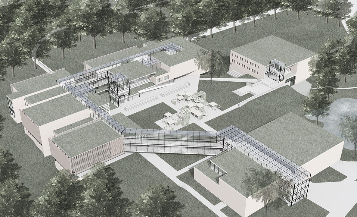 B.Arch Thesis Project, Alexander M. Caba (student), Robert Cody (Faculty); ARCH 502 Design Thesis, B. Arch Program in collaboration with School of Health Professions, Spring 2018