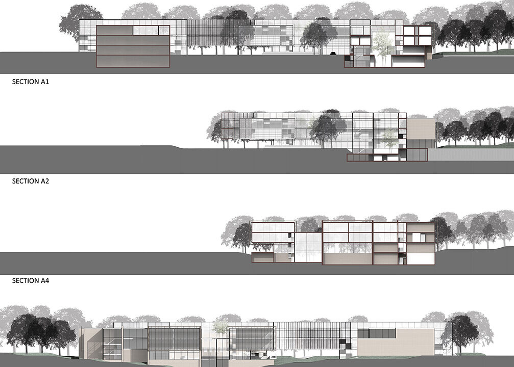 B.Arch Thesis Project, Alexander M. Caba (student), Robert Cody (Faculty); ARCH 502 Design Thesis, B. Arch Program in collaboration with School of Health Professions, Spring 2018