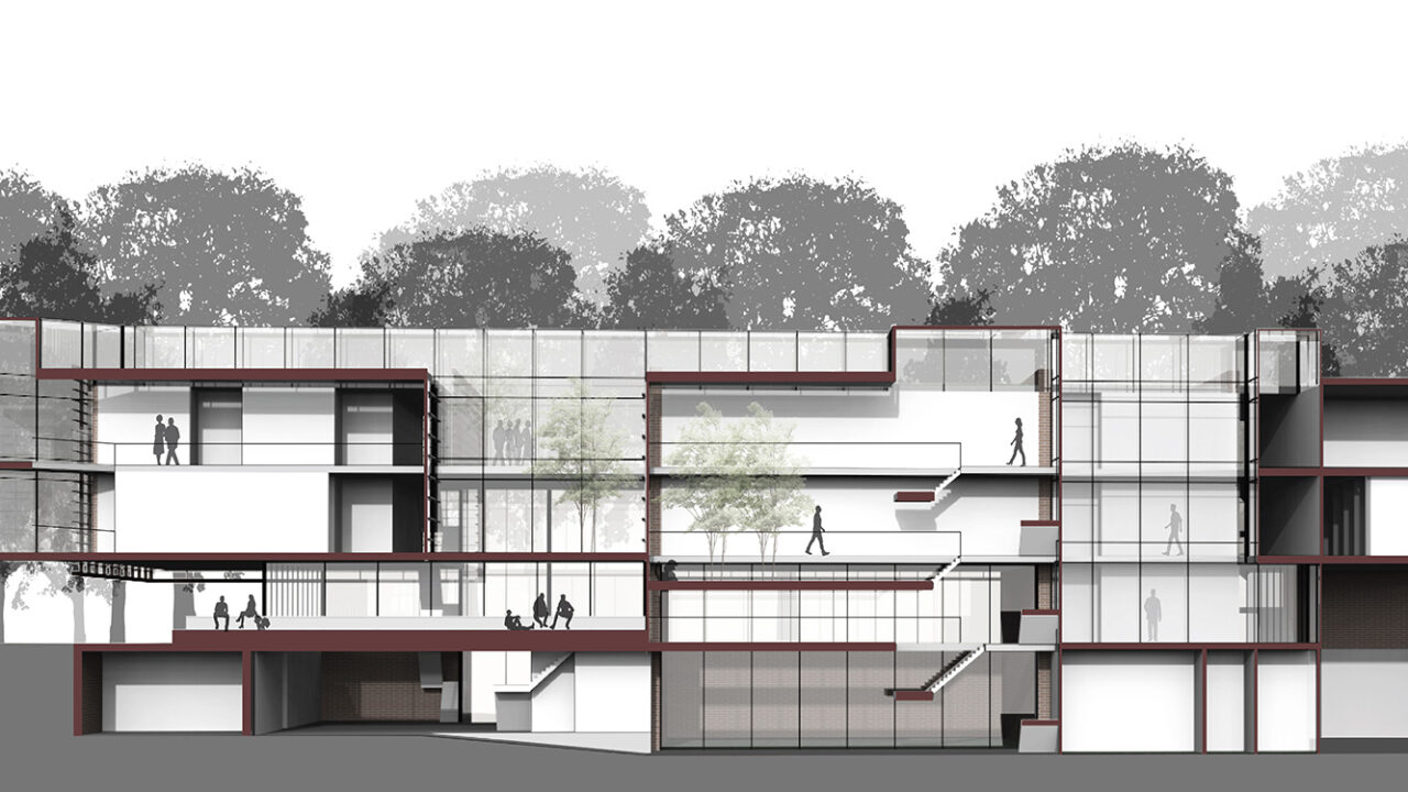B.Arch Thesis Project, Alexander M. Caba (student), Robert Cody (Faculty); ARCH 502 Design Thesis, B. Arch Program in collaboration with School of Health Professions, Spring 2018