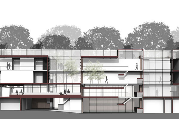 B.Arch Thesis Project, Alexander M. Caba (student), Robert Cody (Faculty); ARCH 502 Design Thesis, B. Arch Program in collaboration with School of Health Professions, Spring 2018