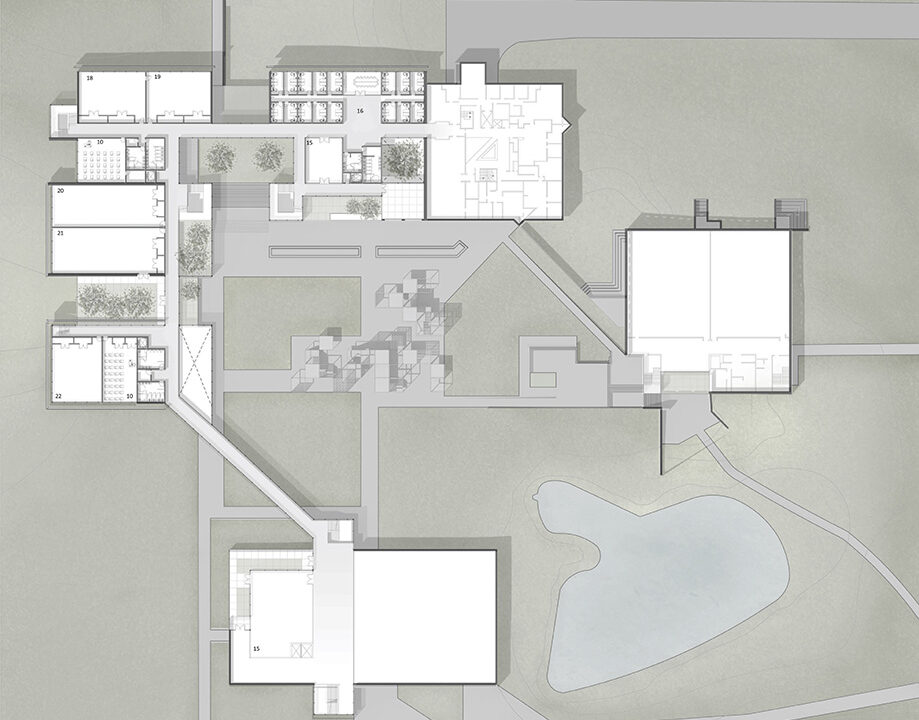 B.Arch Thesis Project, Alexander M. Caba (student), Robert Cody (Faculty); ARCH 502 Design Thesis, B. Arch Program in collaboration with School of Health Professions, Spring 2018