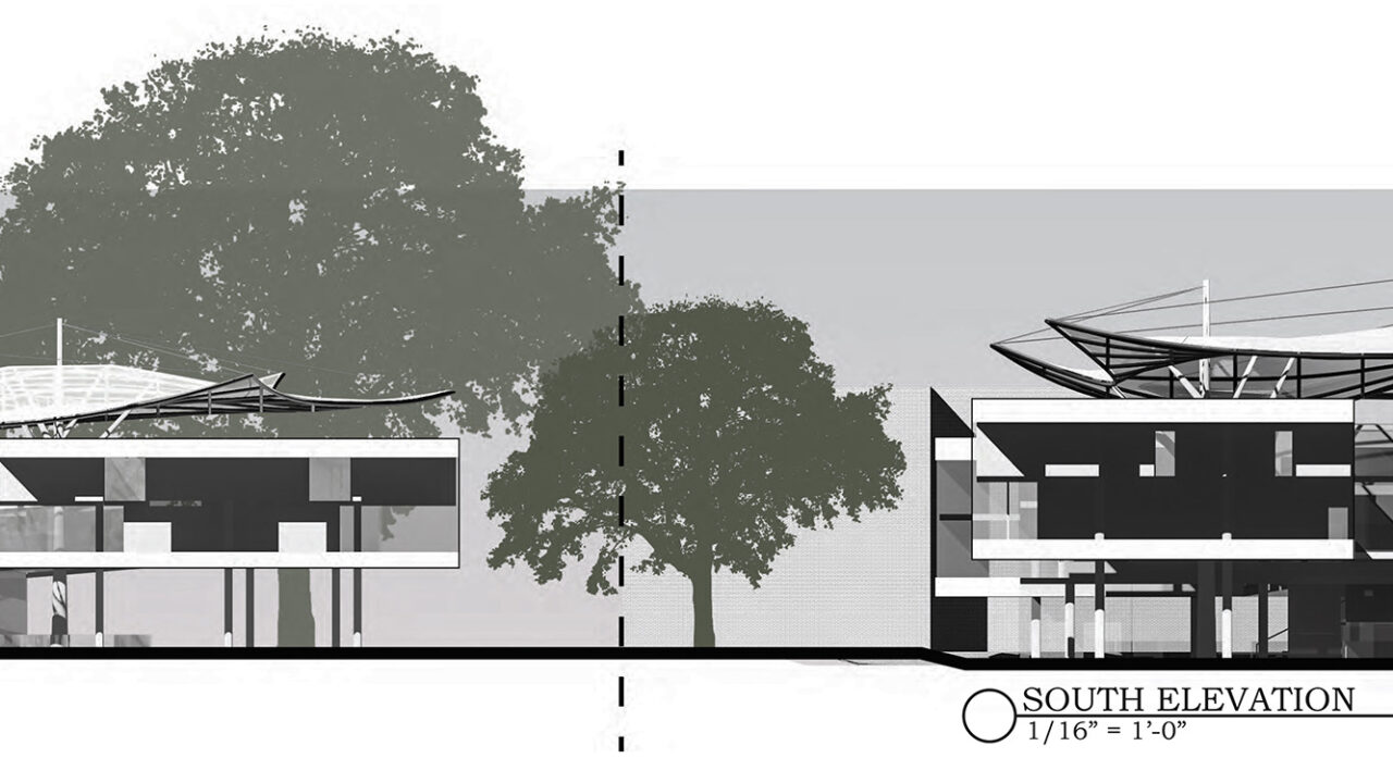 B.Arch Thesis Project, Alexander M. Caba (student), Robert Cody (Faculty); ARCH 502 Design Thesis, B. Arch Program in collaboration with School of Health Professions, Spring 2018