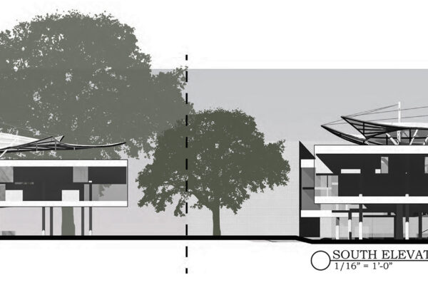 B.Arch Thesis Project, Alexander M. Caba (student), Robert Cody (Faculty); ARCH 502 Design Thesis, B. Arch Program in collaboration with School of Health Professions, Spring 2018