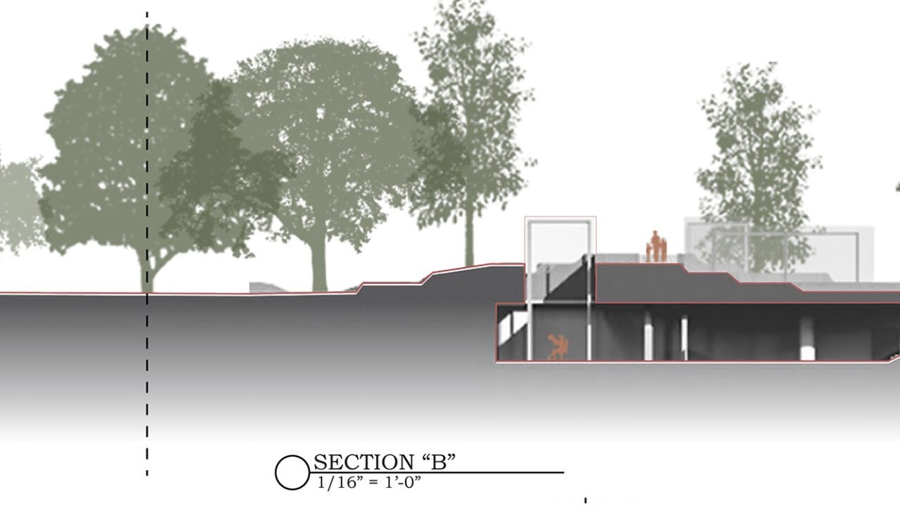 B.Arch Thesis Project, Alexander M. Caba (student), Robert Cody (Faculty); ARCH 502 Design Thesis, B. Arch Program in collaboration with School of Health Professions, Spring 2018