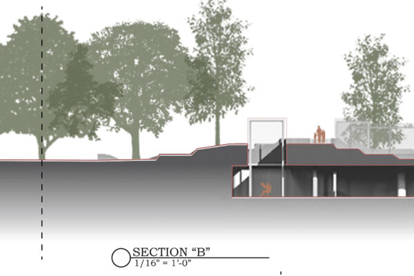 B.Arch Thesis Project, Alexander M. Caba (student), Robert Cody (Faculty); ARCH 502 Design Thesis, B. Arch Program in collaboration with School of Health Professions, Spring 2018