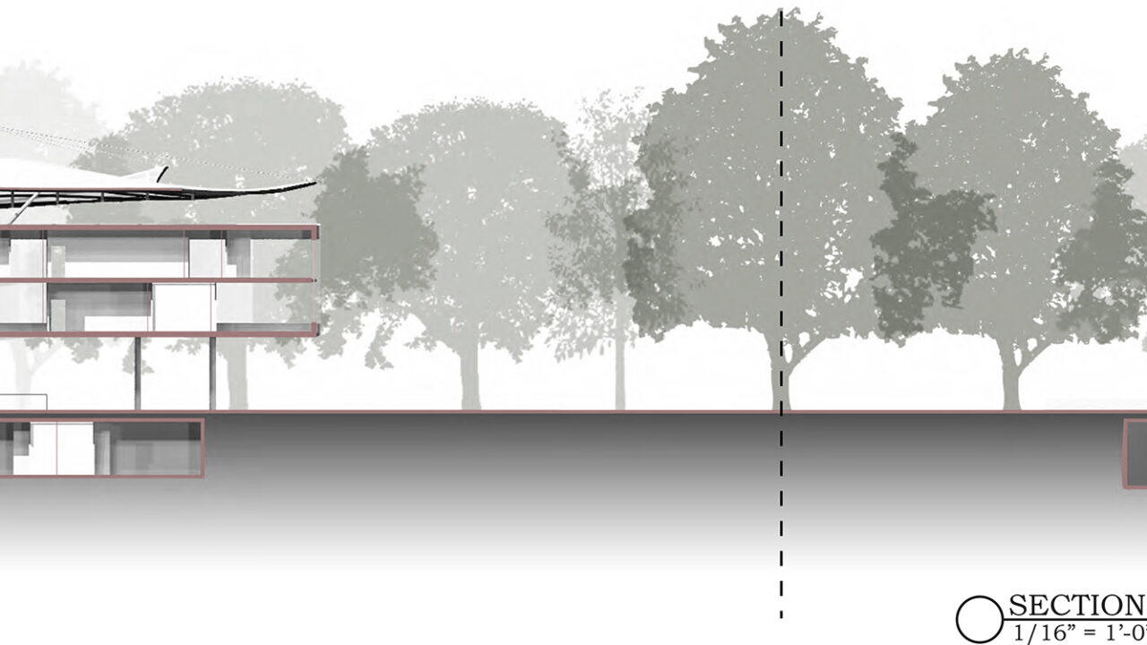 B.Arch Thesis Project, Alexander M. Caba (student), Robert Cody (Faculty); ARCH 502 Design Thesis, B. Arch Program in collaboration with School of Health Professions, Spring 2018