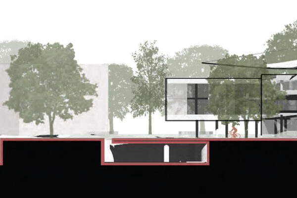 B.Arch Thesis Project, Alexander M. Caba (student), Robert Cody (Faculty); ARCH 502 Design Thesis, B. Arch Program in collaboration with School of Health Professions, Spring 2018